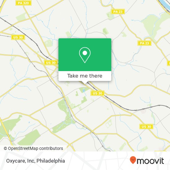 Oxycare, Inc map