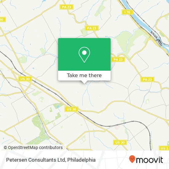 Petersen Consultants Ltd map