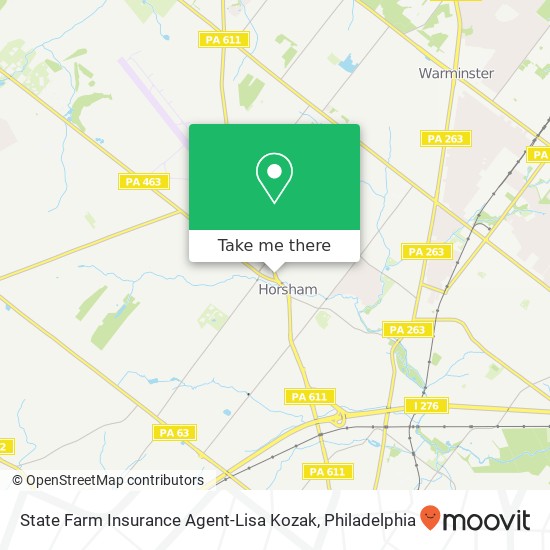 State Farm Insurance Agent-Lisa Kozak map