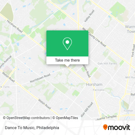 Dance To Music map