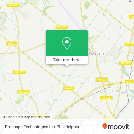 Proscape Technologies Inc map