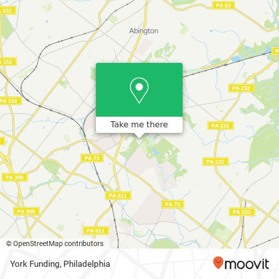 Mapa de York Funding