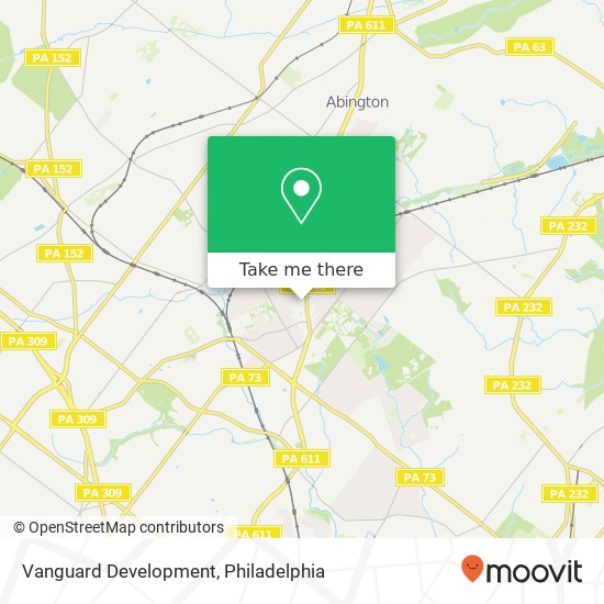 Vanguard Development map