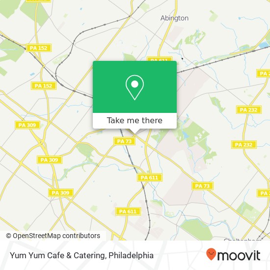 Yum Yum Cafe & Catering map