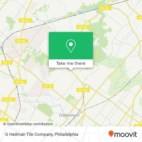 Mapa de G Heilman Tile Company