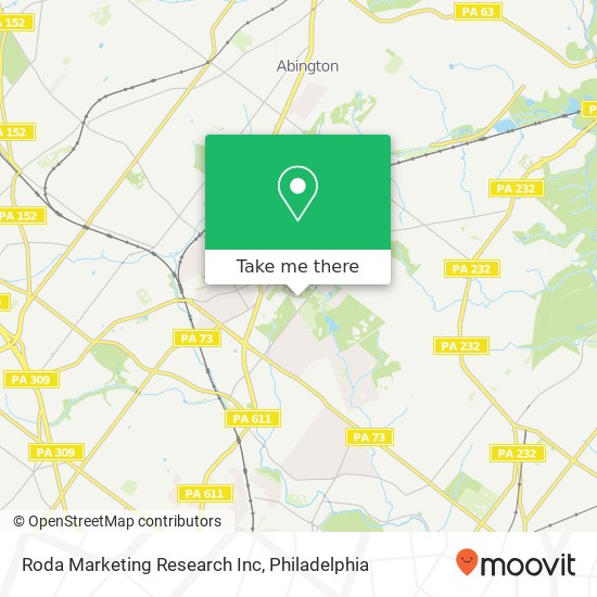 Mapa de Roda Marketing Research Inc