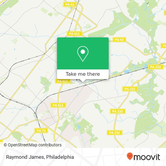 Mapa de Raymond James