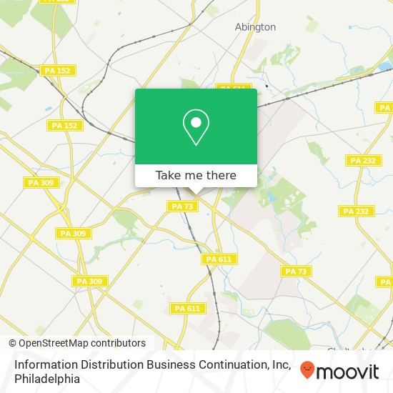 Information Distribution Business Continuation, Inc map