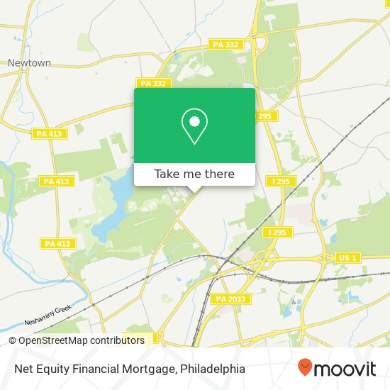 Mapa de Net Equity Financial Mortgage
