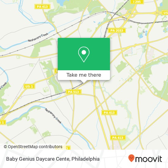 Baby Genius Daycare Cente map