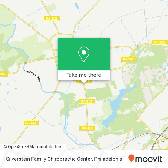 Mapa de Silverstein Family Chiropractic Center