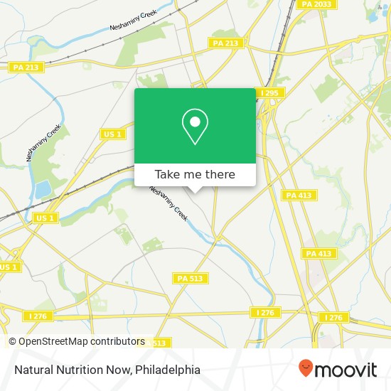 Natural Nutrition Now map