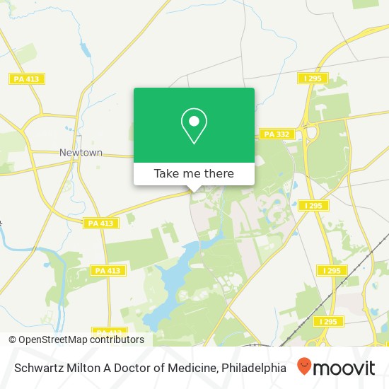 Schwartz Milton A Doctor of Medicine map
