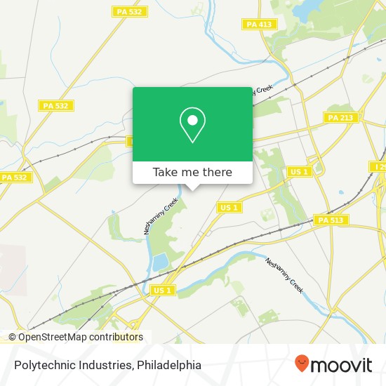 Mapa de Polytechnic Industries