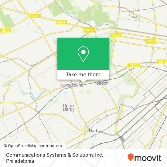 Communications Systems & Solutions Inc map