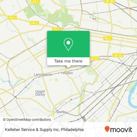 Mapa de Kelleher Service & Supply Inc