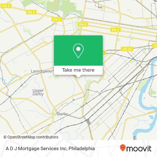 A D J Mortgage Services Inc map