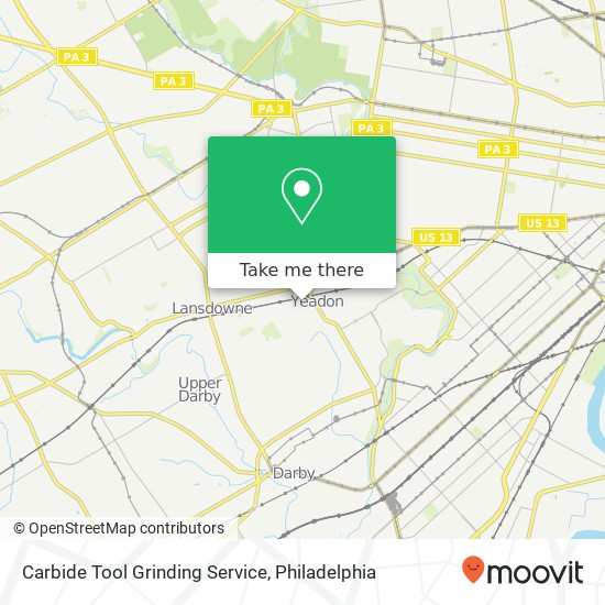 Carbide Tool Grinding Service map