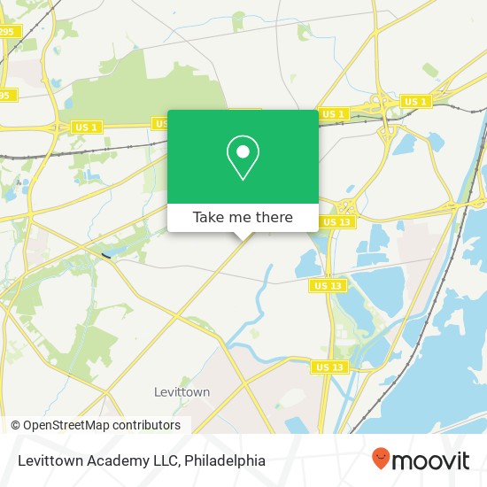 Mapa de Levittown Academy LLC