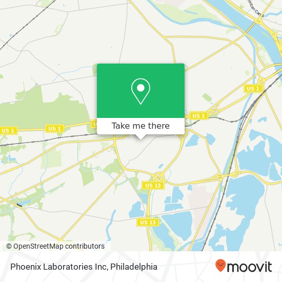Phoenix Laboratories Inc map