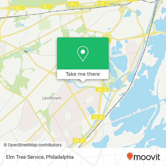 Elm Tree Service map