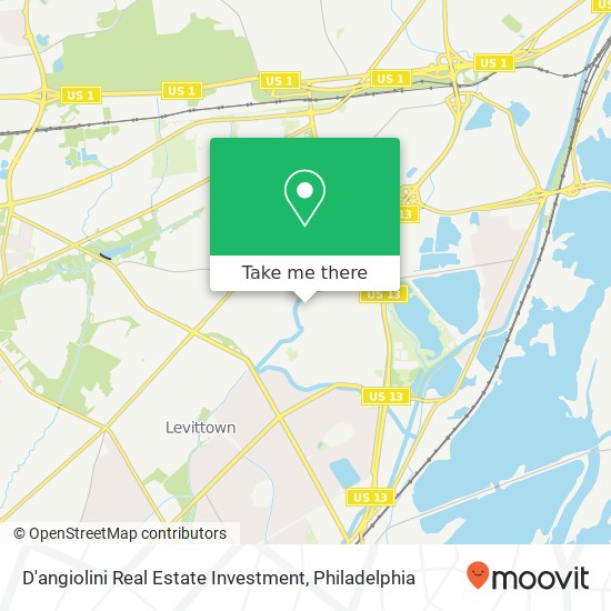 D'angiolini Real Estate Investment map