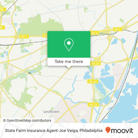 Mapa de State Farm Insurance Agent-Joe Veiga