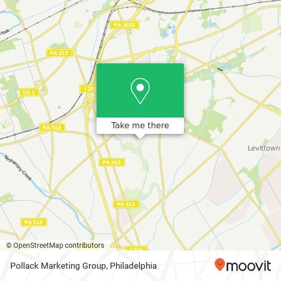 Pollack Marketing Group map