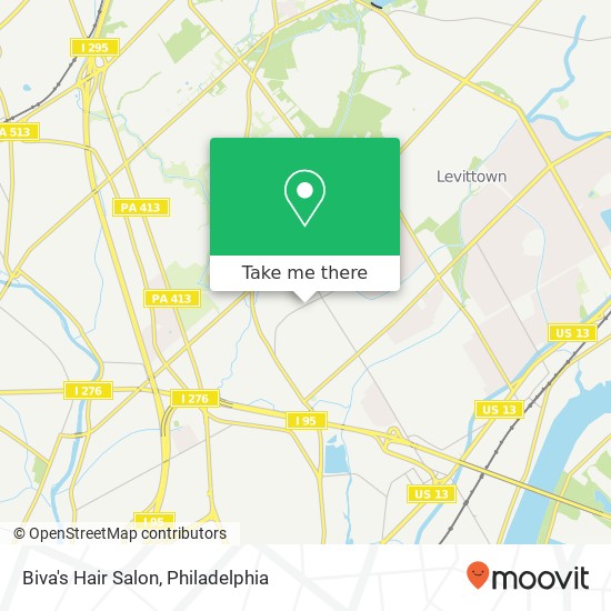 Biva's Hair Salon map