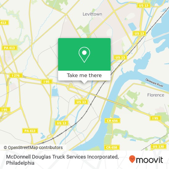 McDonnell Douglas Truck Services Incorporated map