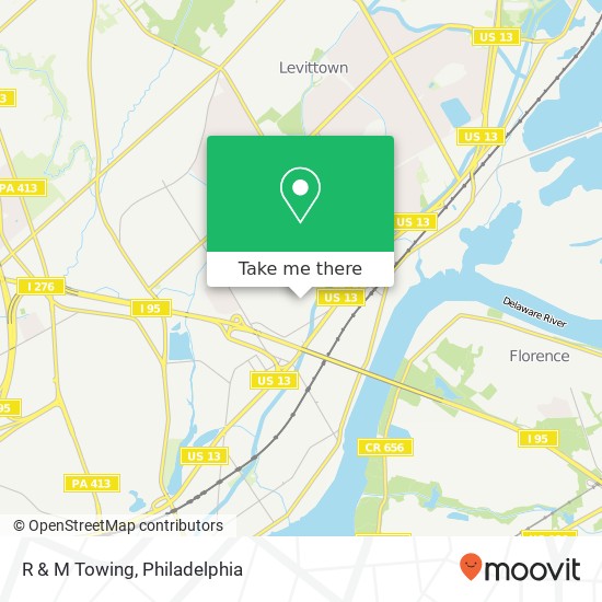 Mapa de R & M Towing