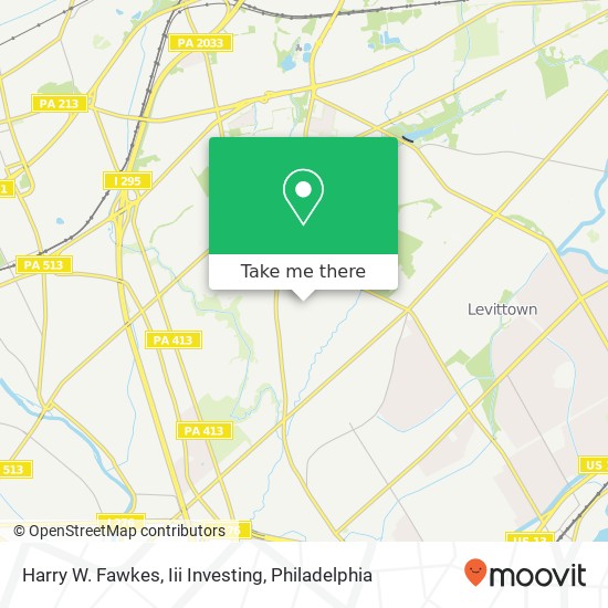 Mapa de Harry W. Fawkes, Iii Investing