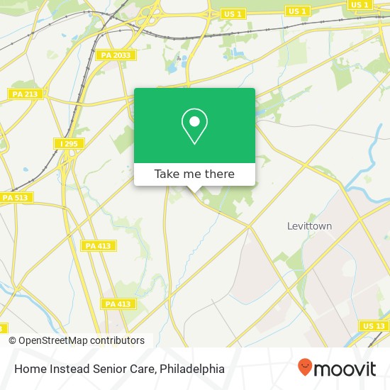 Home Instead Senior Care map