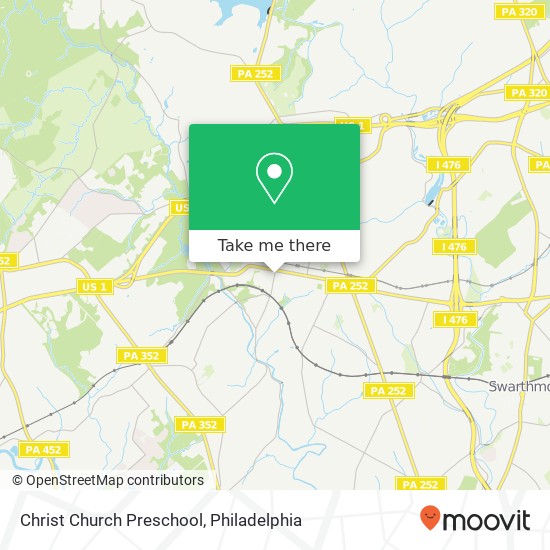 Christ Church Preschool map