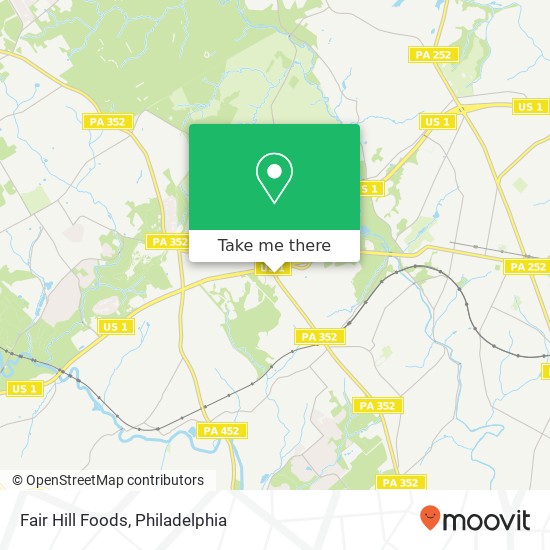 Mapa de Fair Hill Foods