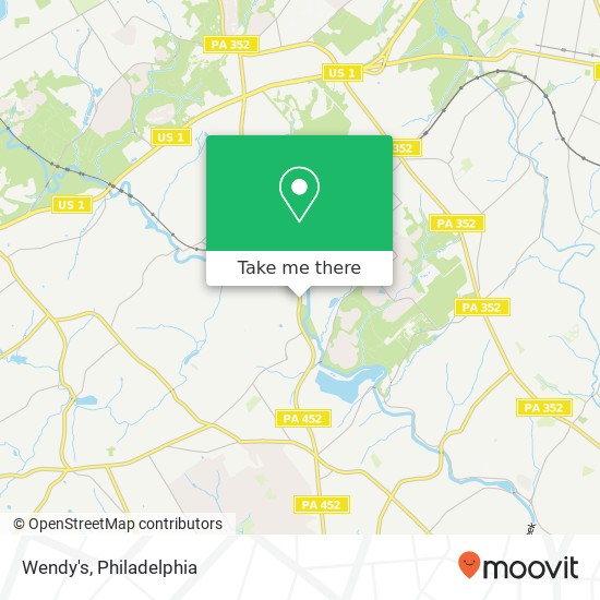 Wendy's map