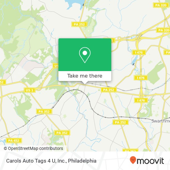 Carols Auto Tags 4 U, Inc. map