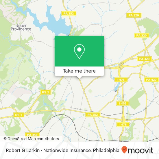 Robert G Larkin - Nationwide Insurance map