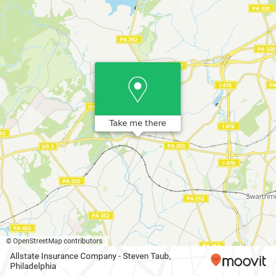 Allstate Insurance Company - Steven Taub map