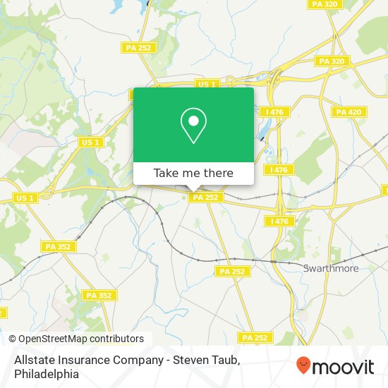 Allstate Insurance Company - Steven Taub map