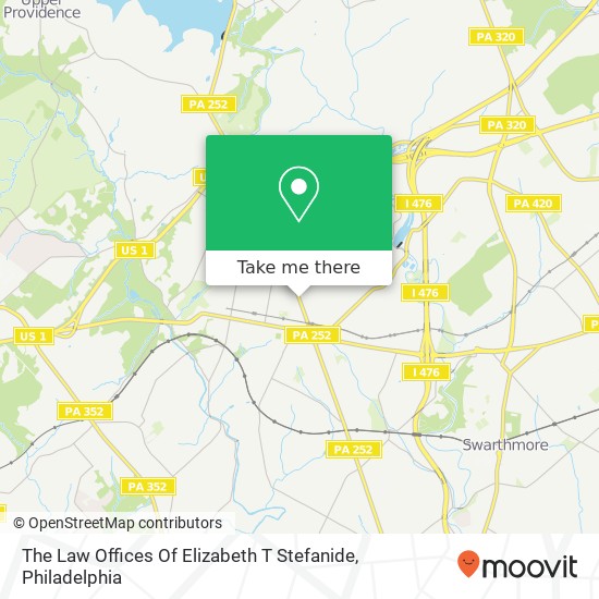 Mapa de The Law Offices Of Elizabeth T Stefanide