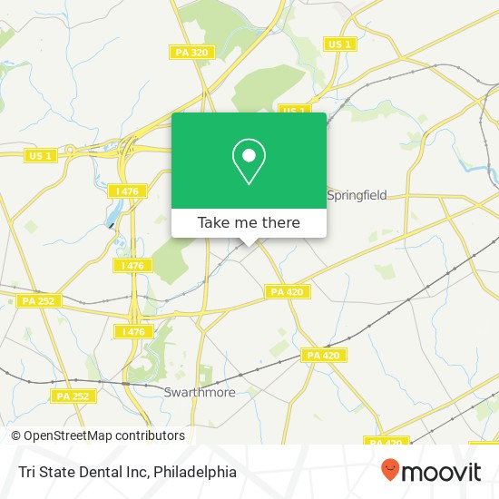 Tri State Dental Inc map