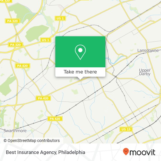 Mapa de Best Insurance Agency