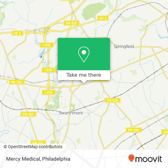 Mapa de Mercy Medical