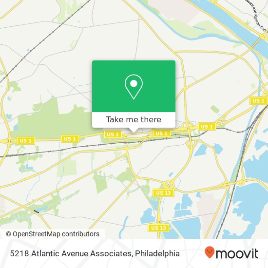 Mapa de 5218 Atlantic Avenue Associates
