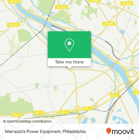 Mapa de Marrazzo's Power Equipment