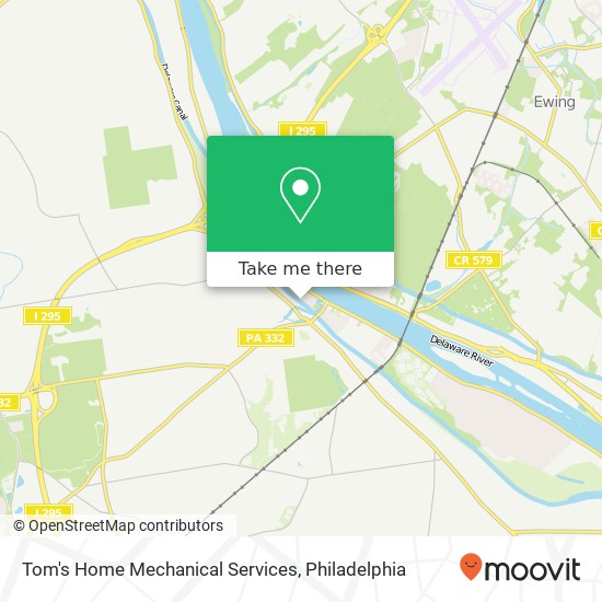 Tom's Home Mechanical Services map