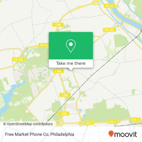 Free Market Phone Co map