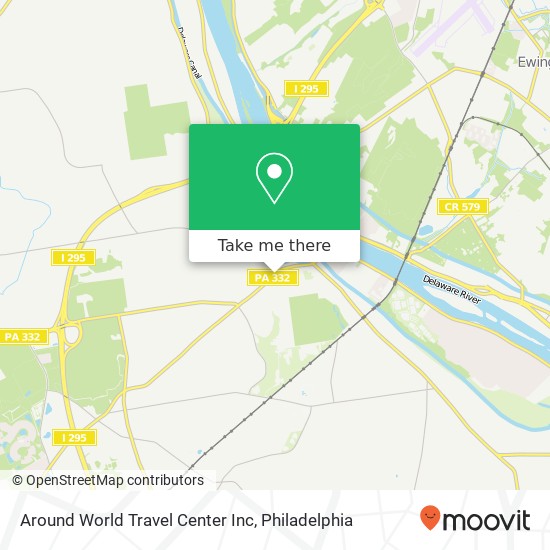 Around World Travel Center Inc map