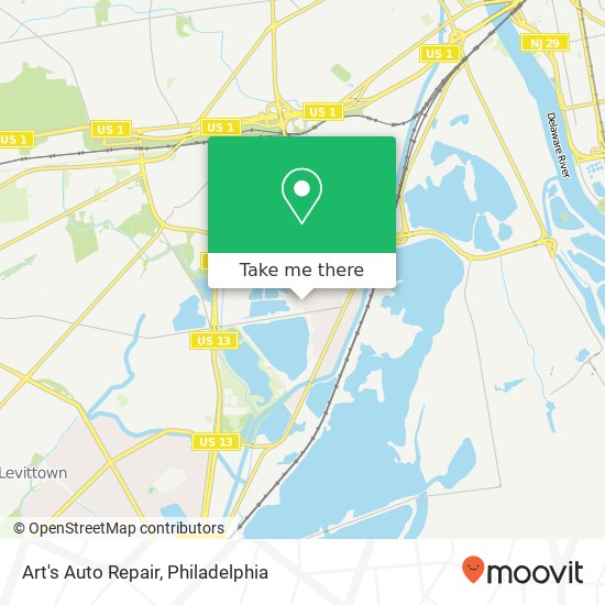 Art's Auto Repair map